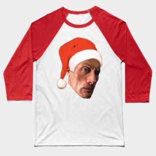 The rock eyebrow raise face Christmas meme Baseball T-Shirt